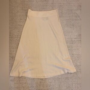 Ralph Lauren Cream A-Line Skirt